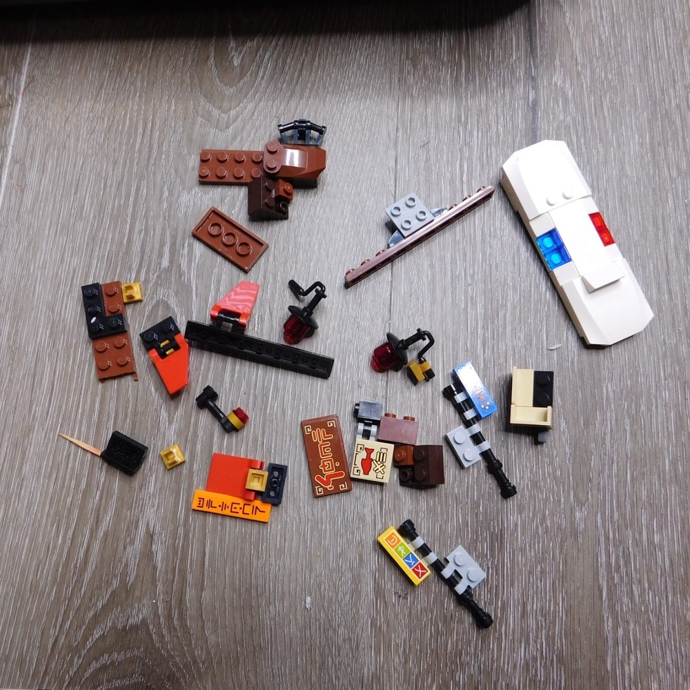 LEGO Ninjago City Chase 70607 Incomplete Parts Lot